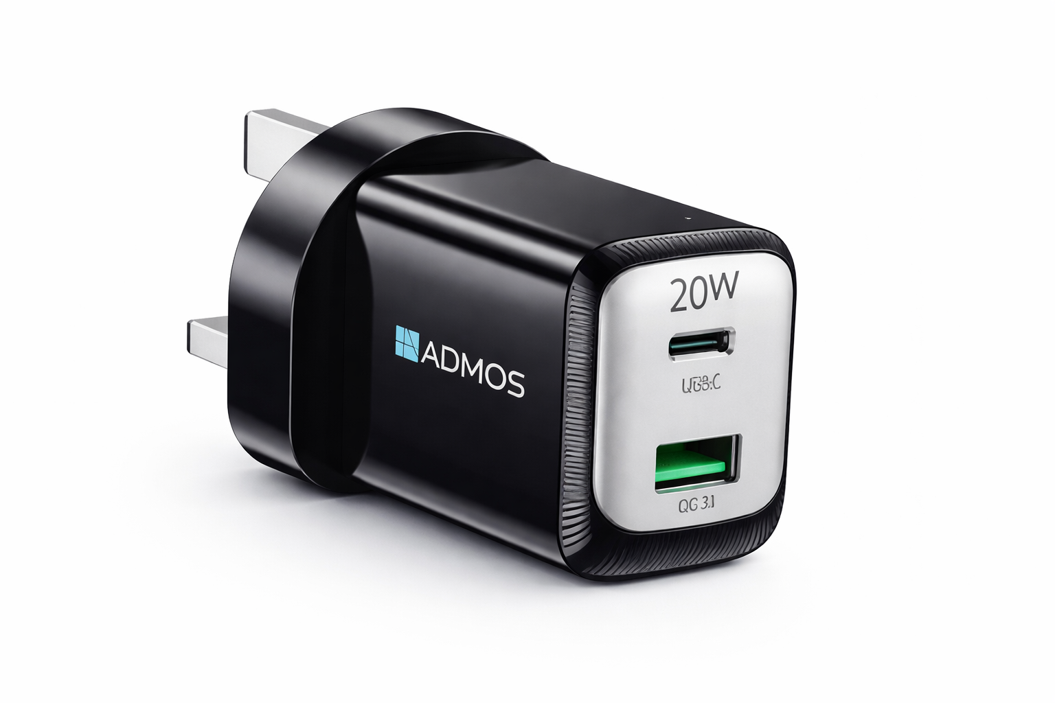 ADMOS 20W PD+QC3.0 Fast Charging Adapter AM-818PD