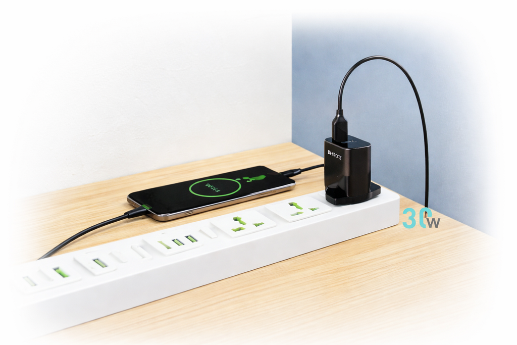 ADMOS 30W Dual USB Fast Charger AM817 with Micro USB Cable