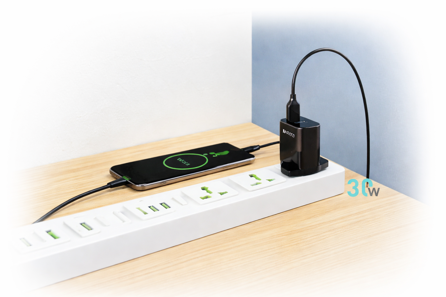 ADMOS 30W Dual USB Fast Charger AM817 with Micro USB Cable