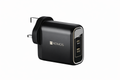 ADMOS 40W PD Dual USB-C Fast Charger with QC3.0