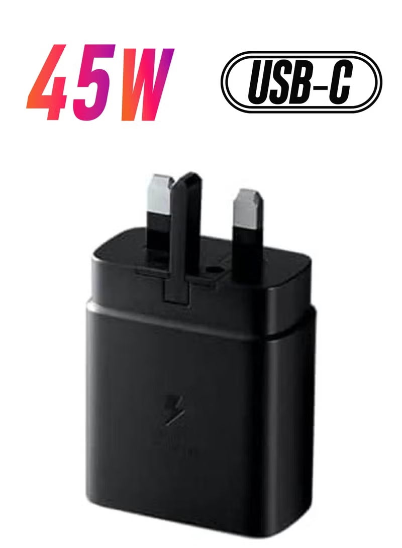 45W USB-C Fast Charger with Cable